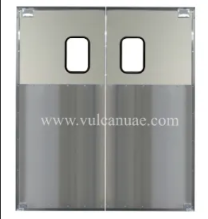 Universal Steel Visionlite Kit/Frame – Fire Rated or Non-Fire Rated, Compatible with Door Systems, Clear Fire Glass Panel, Easy Retrofit, RAL Powder Coated Steel Construction
